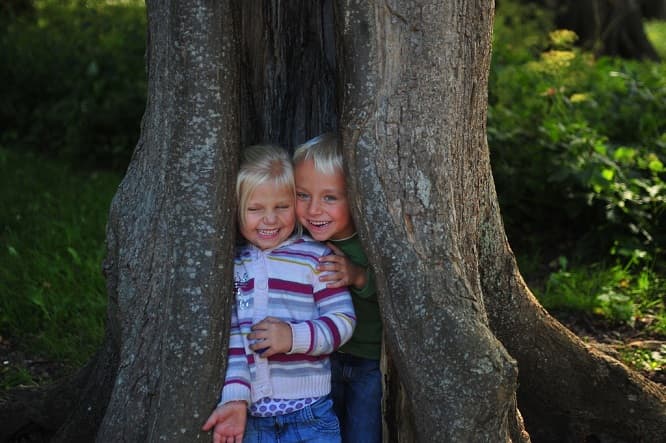 Spending time outside among the Bay Area's trees and other living spaces is healing for children's well-being.