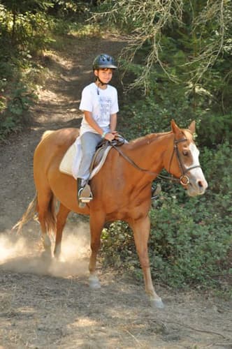 Trail Riding at Kennolyn's Day Camp