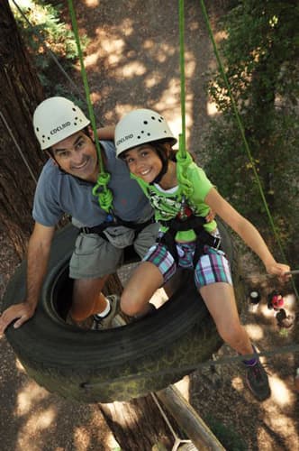 Ropes Course at Kennolyn's Family Camp