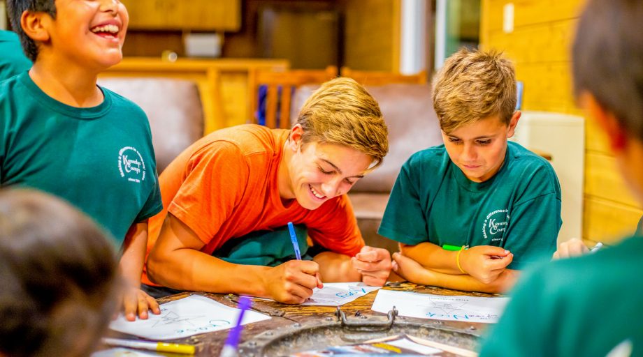 boys drawing